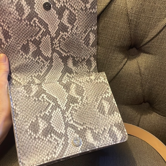 NWT CK coated leather python style belt bag - Picture 4 of 8